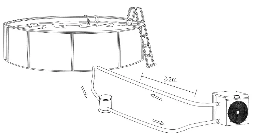 AES GHD-150-0318 Mini Swimming Pool Heat Pump-fig 3
