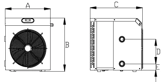 AES GHD-150-0318 Mini Swimming Pool Heat Pump-fig 6