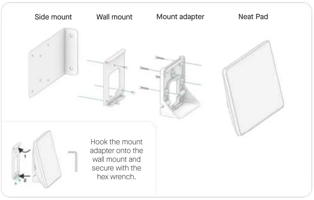 neat NFD1 Bar Pro Pad Zoom Rooms System - figure 6