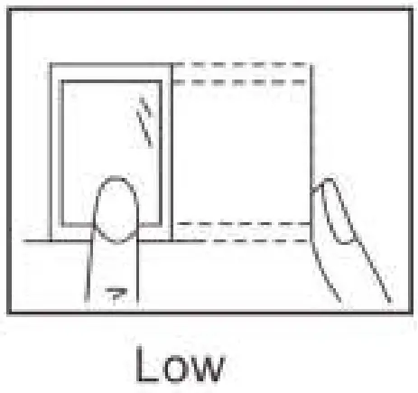 Appendix — Attention to Fingers' Reading