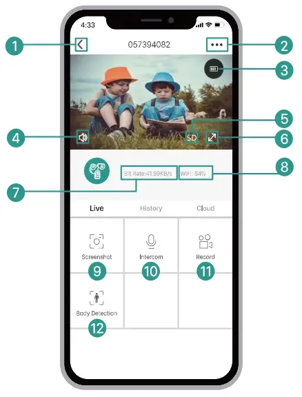 Shenzhen Rehent Technology RH FC1 Floodlight Security Camera - fig11