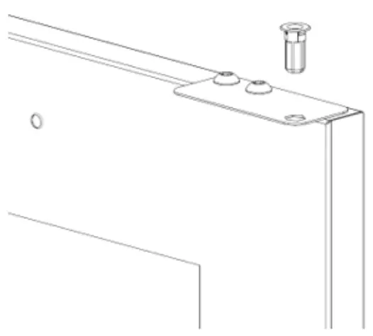 Removing the Door and Hinges