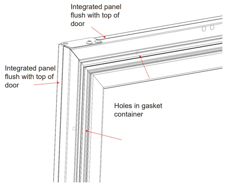 Removing the Door and Hinges