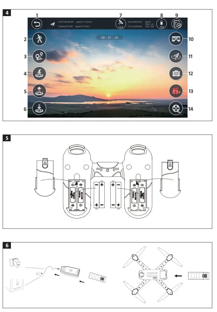 KAYOBA 010780 GPS Drone - fig 1