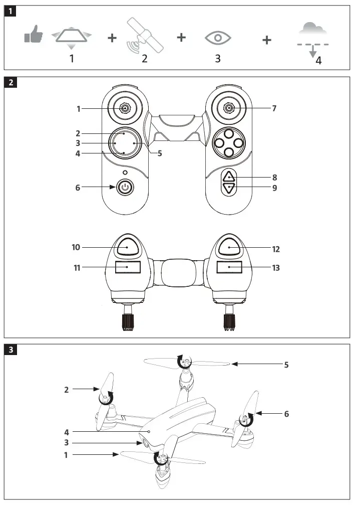 KAYOBA 010780 GPS Drone - fig