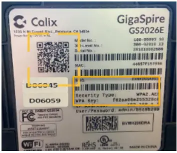 Calix BLAST u6 Gigaspire Mesh WiFi 6 Router