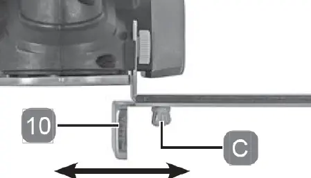 BORMANN BPL7100 Router Adjustable 13