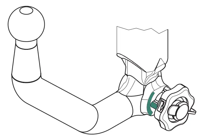 HYUNDAI 3112 A Detachable Trailer Hitch