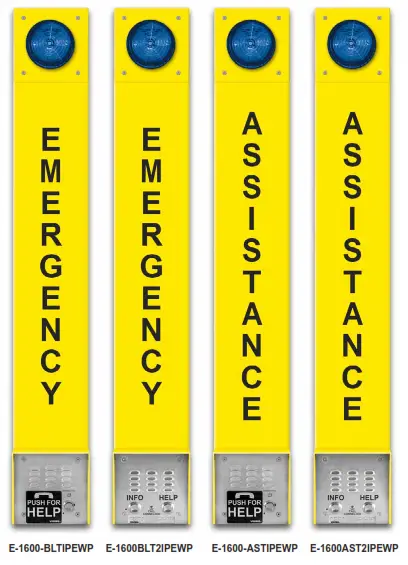 VIKING E 1600BLT2IPEWP VoIP Tower Phones