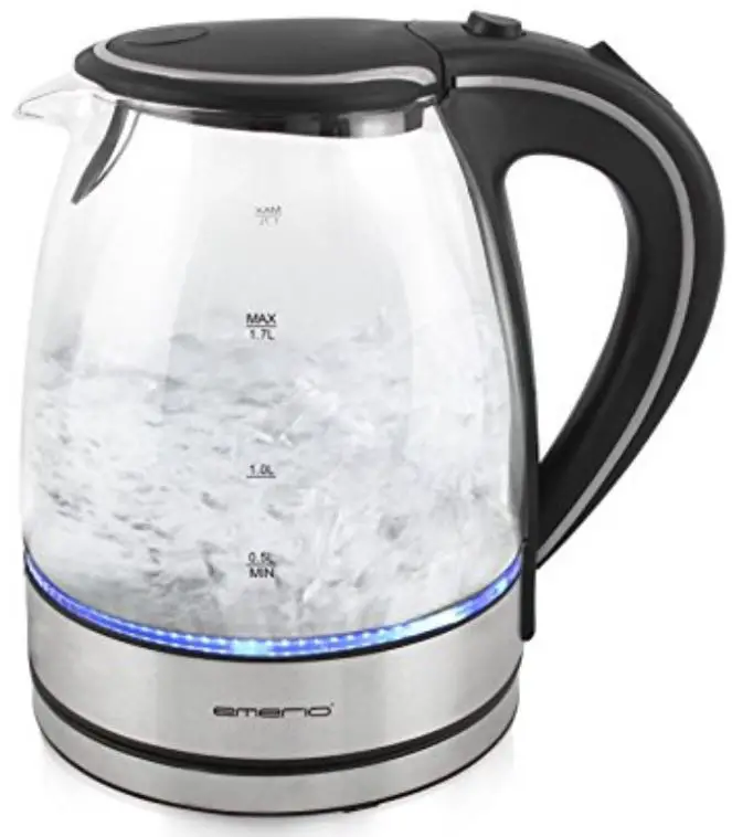 emerio WK-106561 Waves Water Glass Kettle