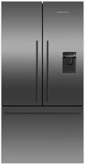 FISHER PAYKEL RF610ADUSB6 90cm 614L Freestanding French Door Refrigerator Freezer