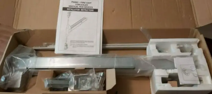 Pamex F5000r Rim Fire Rated Exit Device Instruction Manual