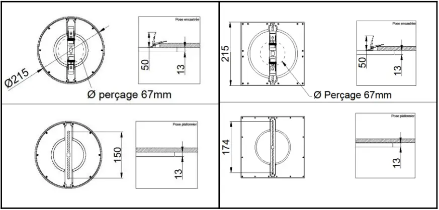 resistex 759400 Muse LED Ceiling Light A 03