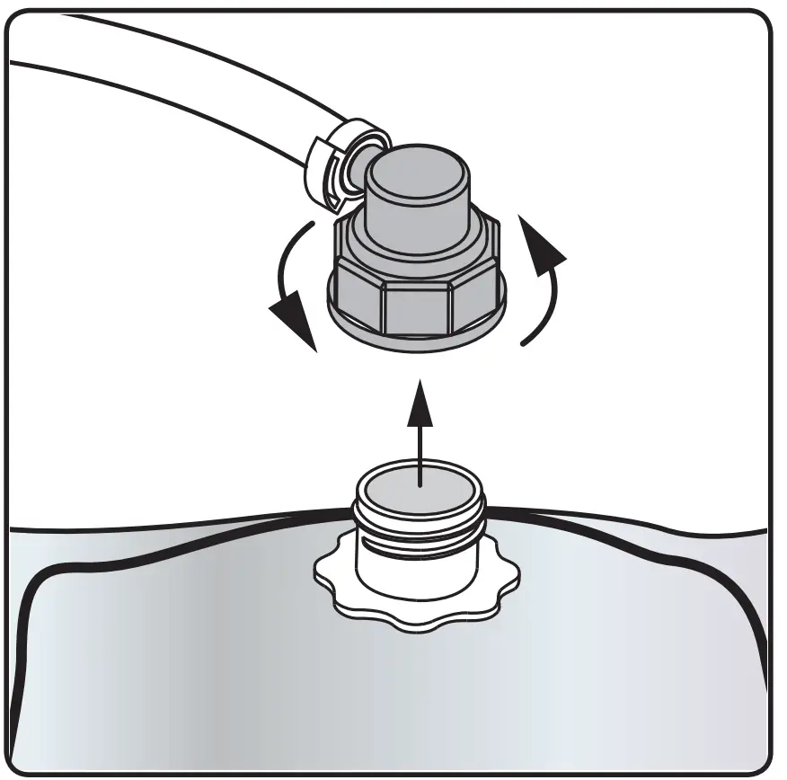 TCC2N Narrow Liquid Concentrate Iced Tea Dispensers Operating Instructions illustration