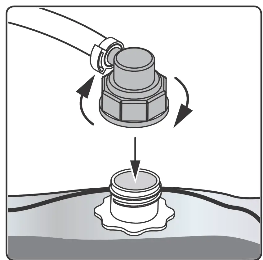 TCC2N Narrow Liquid Concentrate Iced Tea Dispensers Operating Instructions illustration