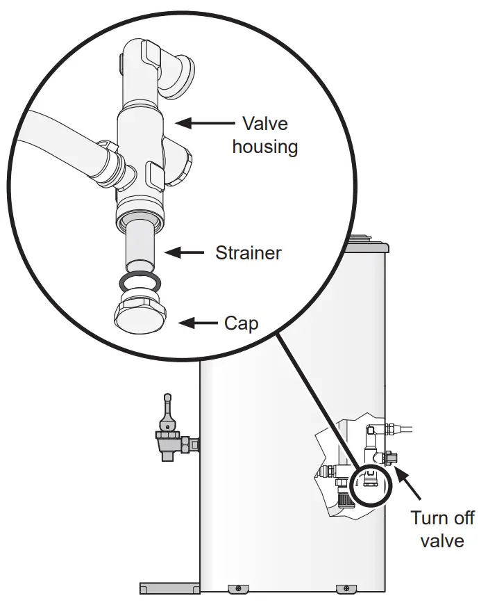 TCC2N Narrow Liquid Concentrate Iced Tea Dispensers Cleaning Instructions illustration