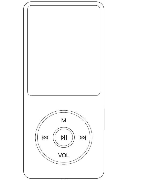 AGPTEK A02T MP3 Music Player