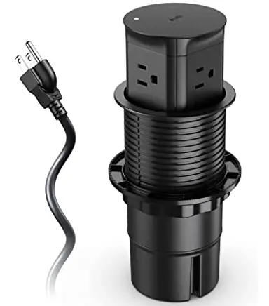 SOLIGHT PP125USBC Pop-up Power Socket with Cable