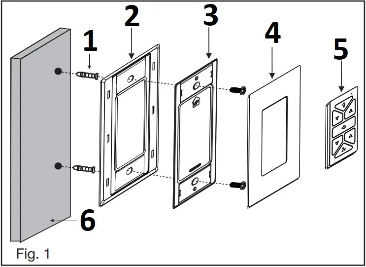bond 66 - INSTALLING THE WALL CONTROL 1