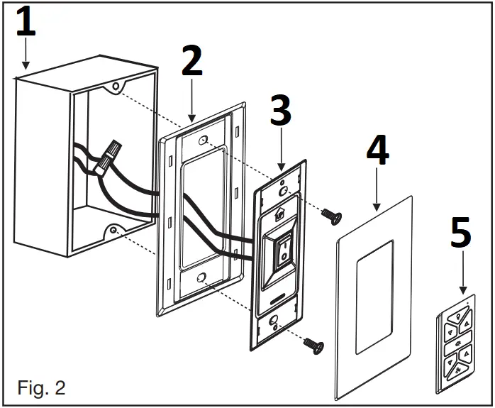 bond 66 - INSTALLING THE WALL CONTROL 2