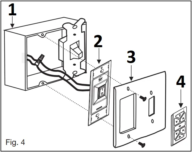 bond 66 - INSTALLING THE WALL CONTROL 4