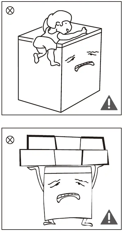 Midea HS-259CN SERIES Liters Chest Freezer, White fig 4