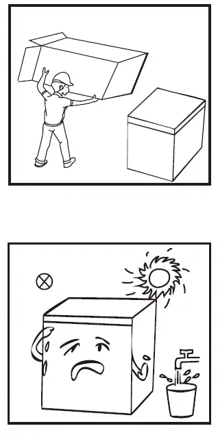 Midea HS-259CN SERIES Liters Chest Freezer, White fig 9