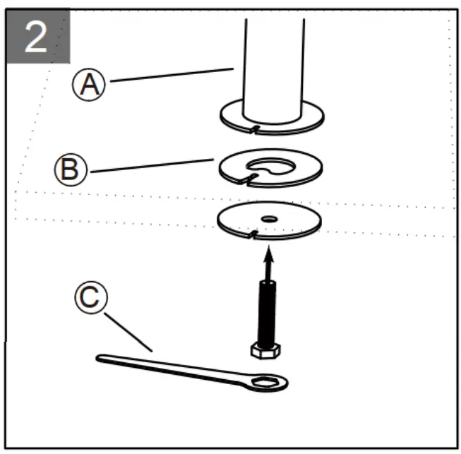 PRO DVX DS 30 Desk Stand - Step 2