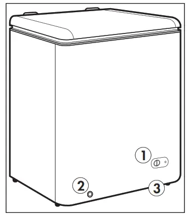 Danby DCF038A2WDB3 3.8 cu. ft. Chest Freezer - 1