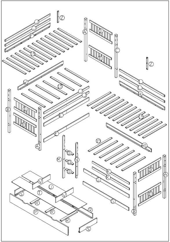 GODEER-WF286791-White-Twin-L-Shaped-Bunk-Bed-FIG-1