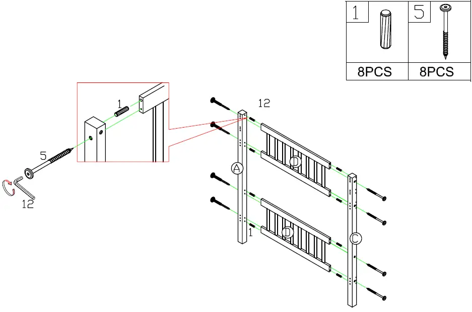 GODEER-WF286791-White-Twin-L-Shaped-Bunk-Bed-FIG-8