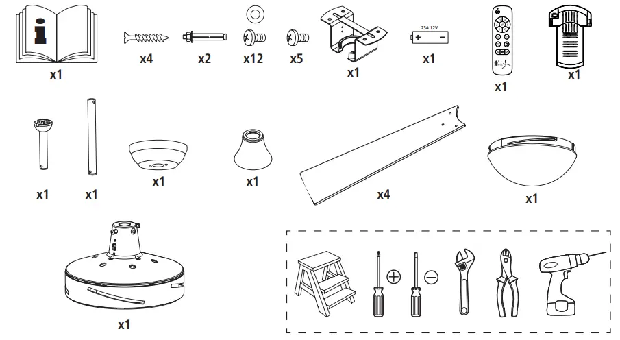 Vento-ACBV250452XB-Raki-Ceiling-Fan-FIG3