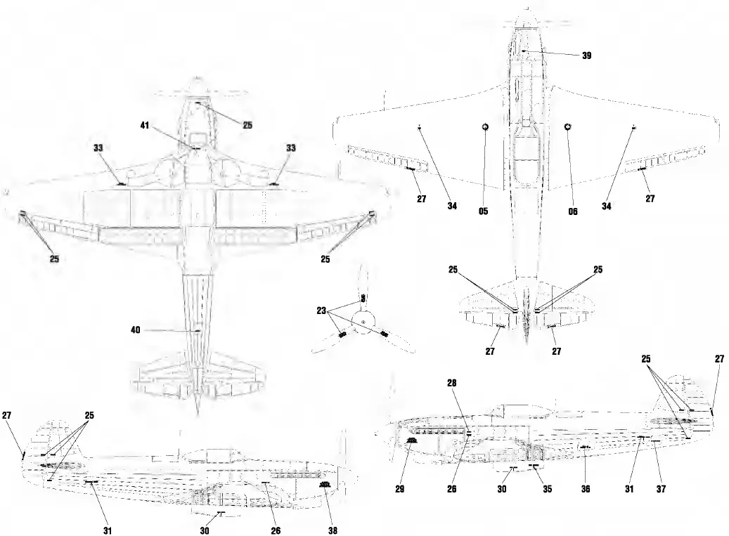ZVEZDA Yak-9D Soviet Fighter 11