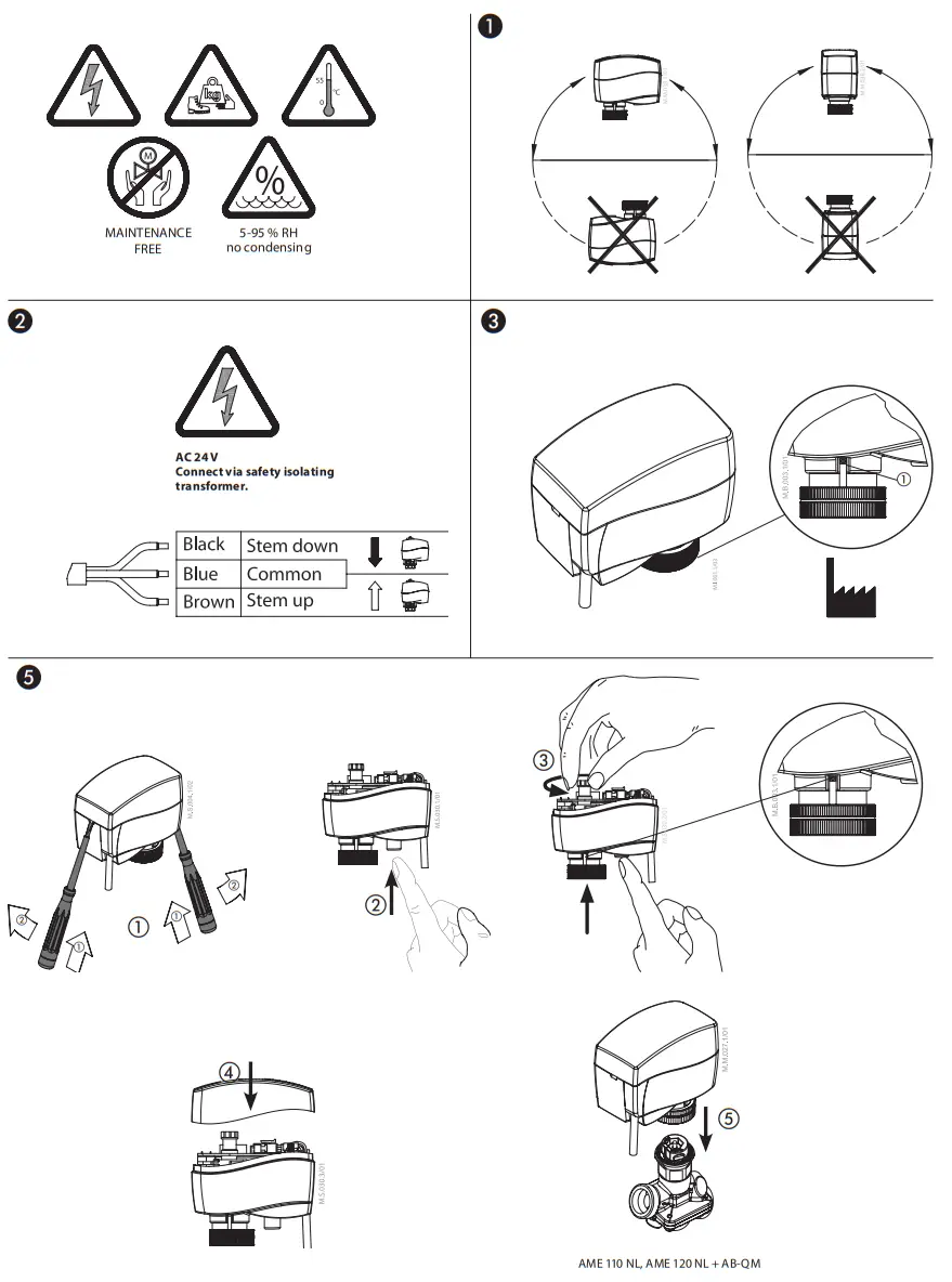 Danfoss AME 110 NL Electric Drive fig 1
