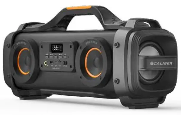 Caliber Hbb 460bt Portable Bluetooth Speaker With Extra Bass User Manual
