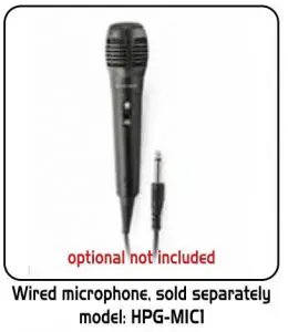 FIG 4 SPECIFICATIONS,CONNECTIONS AND BUTTONS