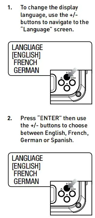 Wildgame INNOVATIONS SW26B37W18-21 Shadow Lightsout 26MP Camera User Manual - Language