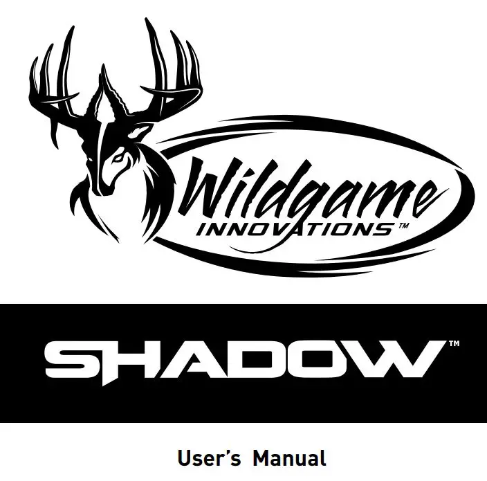 Wildgame INNOVATIONS SW26B37W18-21 Shadow Lightsout 26MP Camera User Manual