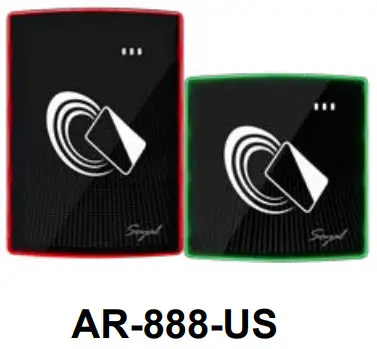 SOYAL AR 888 US Proximity Controller Keypad - FIGURE 1