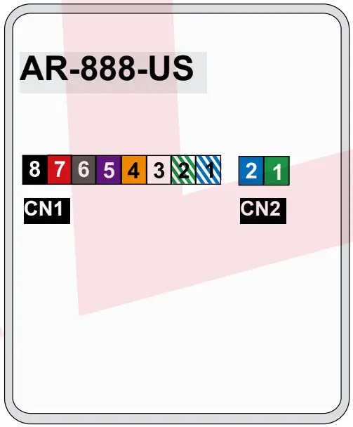 SOYAL AR 888 US Proximity Controller Keypad - FIGURE 5