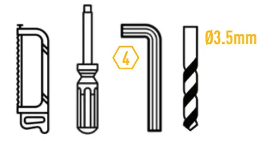 LAZER Toyota Hilux 2021 Plus Grille Integration Kit - Figure 9