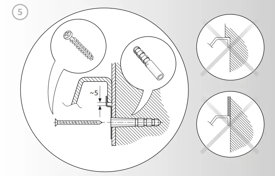 Kaliope 153x100 L Two Asymmetrical Bathtubs Installation Instruction illustration
