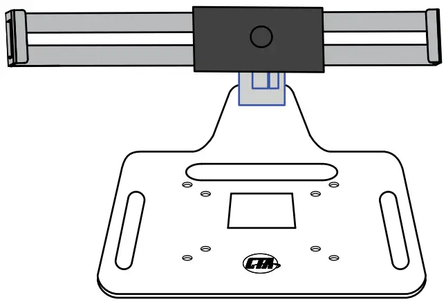 CTA ADD-VSLTP VESA Compatible Security Laptop Plate-fig1