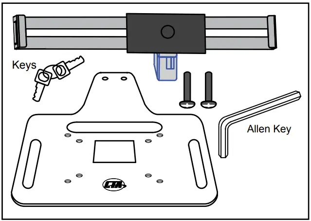 CTA ADD-VSLTP VESA Compatible Security Laptop Plate-fig2