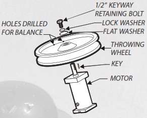 SPORTS ATTACK Hack Attack SB Softball Pitching Machine - COMPONENT REPLACEMENT 3