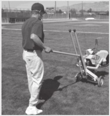 SPORTS ATTACK Hack Attack SB Softball Pitching Machine - FEATURES AND OPERATING CONTROLS 2