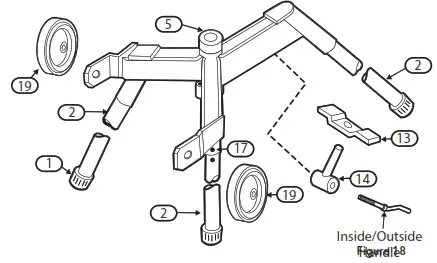 SPORTS ATTACK I Hack Attack Baseball Machine - EXPLODED VIEW 2