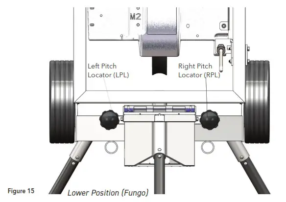 SPORTS ATTACK I Hack Attack Baseball Machine - PITCH LOCATORS 11