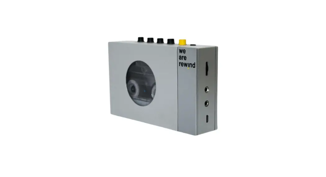 We Are Rewind We-001 Series Cassette Player And Recorder User Manual