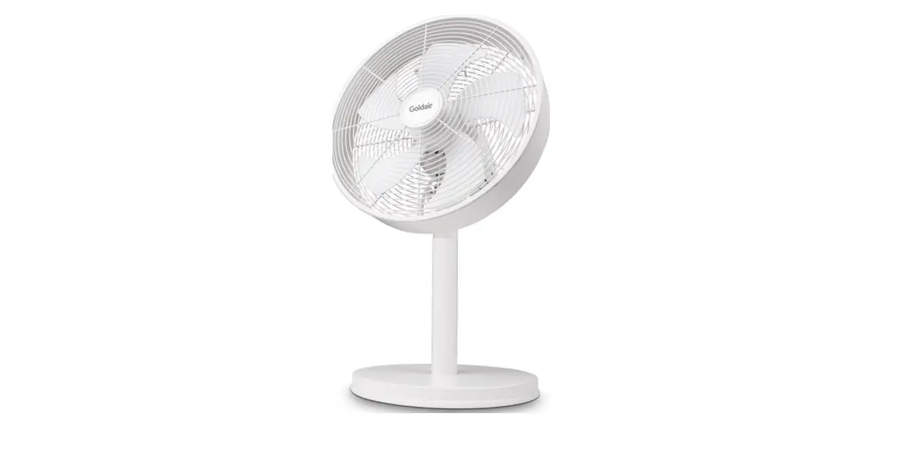 Goldair Gcdf225w 30cm Drum Style Desk Fan Instruction Manual